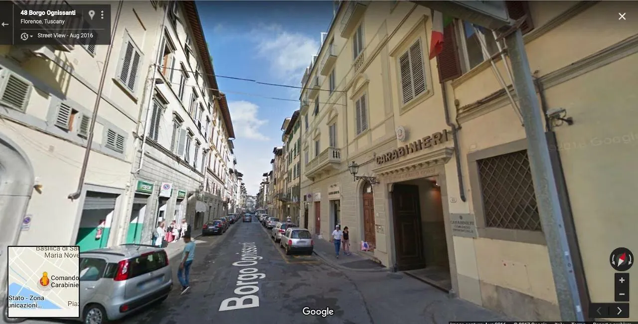 Via Borgo Ognissanti One Bedroom Apartment Florence 0*,  Italy